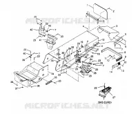 TUNNEL ASSEMBLY  500 EFI 0952774, EFI SKS 0952574,   EFI SKS PT 0952974, AN (4929052905A006)