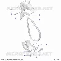 DRIVE TRAIN, CHAIN GUARD