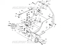 STEERING ASSEMBLY 440 0952760, 440 SKS 0952560,  AND EUROPEAN 440 SKS E9525 (4929032903B004)