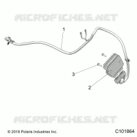 ELECTRICAL, VOLTAGE REGULATOR AND MOUNTING (FROM 11/30/2018)