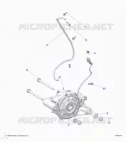 DRIVE TRAIN, FRONT GEARCASE MOUNTING