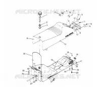SEAT   GAS TANK XLT SP 0966676 AND  EUROPEAN XLT SP E966676 (4931703170A007)