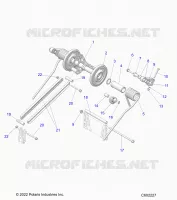 SUSPENSION, REAR TORQUE ARM