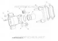REAR BRAKE CALIPER
