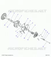 DRIVE TRAIN, PRIMARY CLUTCH