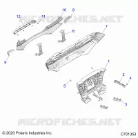 REAR BODYWORK BUMPER