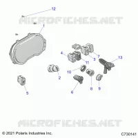 ELECTRICAL, DASH INSTRUMENTS
