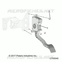 THROTTLE PEDAL