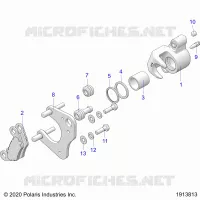 FRONT BRAKE CALIPER