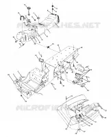 CHASSIS AND SEAT SPORT GT UPDATED 10/88 (4915451545031A)
