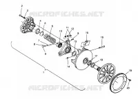 DRIVE CLUTCH CLASSIC TOURING 0963365 AND EUROPEAN CLASSIC TOURING E963365 (4933623362C001)