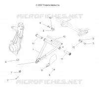 SUSPENSION, A-ARM AND STRUT MOUNTING