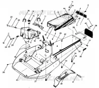 CHASSIS AND SEAT STAR, SPRINT AND SPRINT E/S (4912721272001A)