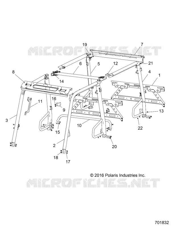 CHASSIS, CAB FRAME
