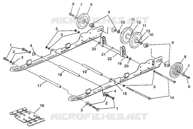 SUSPENSION ULTRA SPX 0975678, ULTRA SPX SE H975678 AND EUROPEAN ULTRA SPX S (4939533953B011)