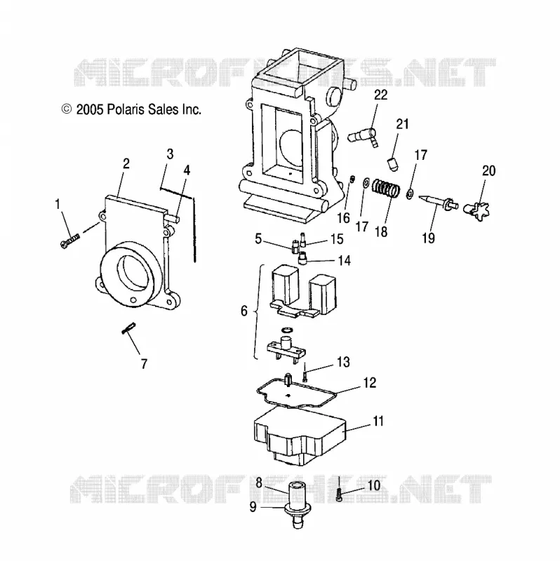 CARBURETOR, LOWER
