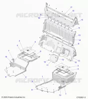 FLOOR, REAR CLOSEOFFS