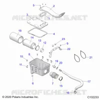 ENGINE, AIR INTAKE SYSTEM