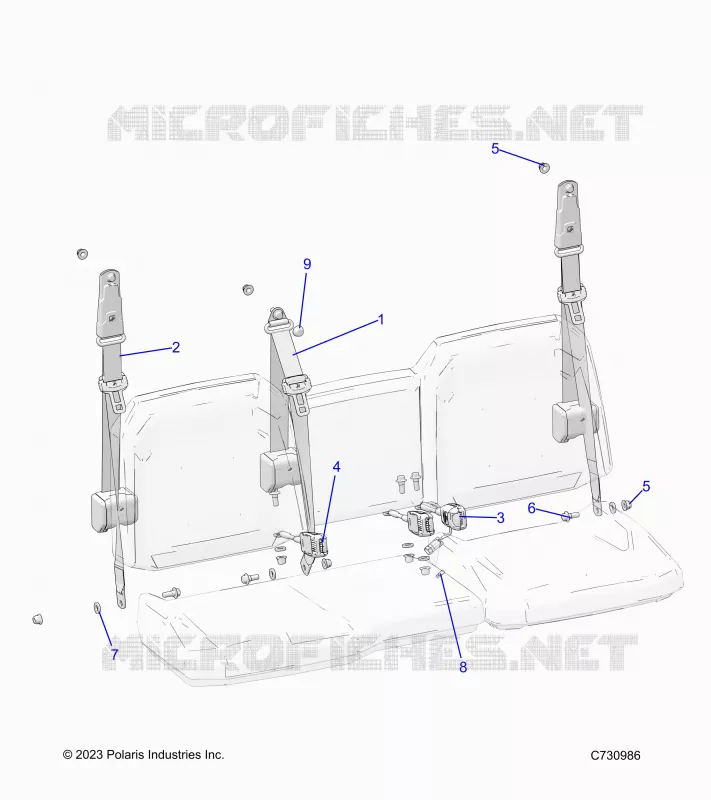 SEAT BELT MOUNTING