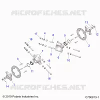 SUSPENSION, REAR CARRIER