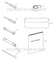 TOOL KIT    700 RMK 0970966, 700 SKS 0970566, AND EUROPEAN 700 SKS E970566 (4938573857C014)