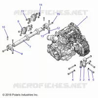 ENGINE, MOUNTING & LONG BLOCK