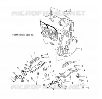 ENGINE, MOUNTING