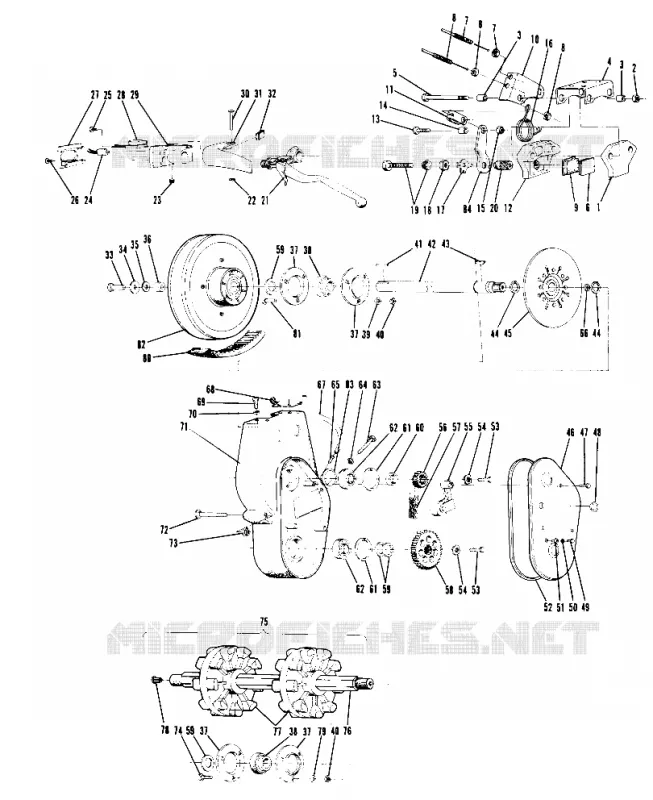 BRAKE   CHAINCASE ALL SWEDISH INDY MODELS (4916051605005A)