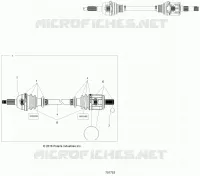 DRIVE TRAIN, FRONT DRIVE SHAFT