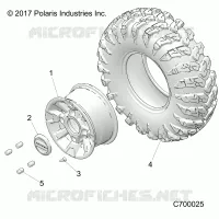 WHEELS, FRONT