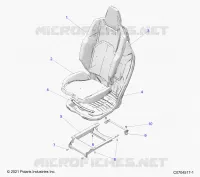 SEAT ASM., PASSENGER
