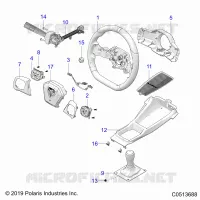 CONTROLS, HAND CONTROLS MANUAL- T24AALHB/GB (C0513688)