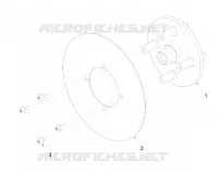 WHEELS, COMPONENTS, END, 9.21 INCH, DISC 4 BOLT