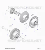 DRIVE TRAIN, CLUTCH, SECONDARY