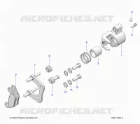 BRAKES, REAR CALIPER