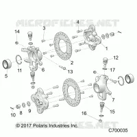 FRONT SUSPENSION HUB