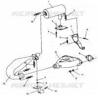 EXHAUST SYSTEM 600 XCR 0941667 (4927092709026A)