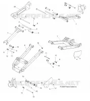 REAR SUSPENSION CONTROL ARMS