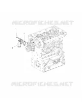 ENGINE, WATER INLET FLANGE
