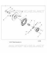 DRIVE TRAIN, SECONDARY CLUTCH INTERNALS
