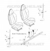SEAT MOUNTING AND BELTS