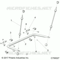 SUSPENSION, REAR STABILIZER BAR