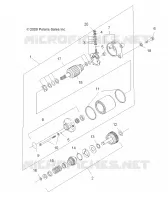 ENGINE, STARTING MOTOR