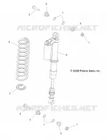 REAR SUSPENSION SHOCK MOUNTING