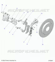 BRAKES, REAR CALIPER