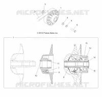 DRIVE TRAIN, SECONDARY CLUTCH