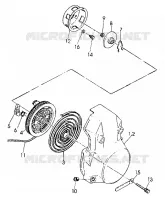 RECOIL STARTER  440 XCR (4921352135039A)