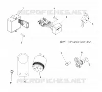 REGULATOR, RELAYS and ECU