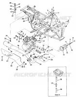 ENGINE   MUFFLER MOUNTING 350 2X4 (4918531853005A)