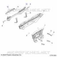 REAR BODYWORK BUMPER